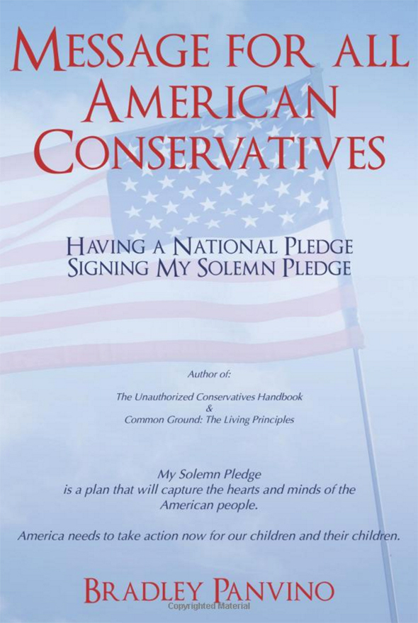 Having a National Pledge: Message for All American Conservatives